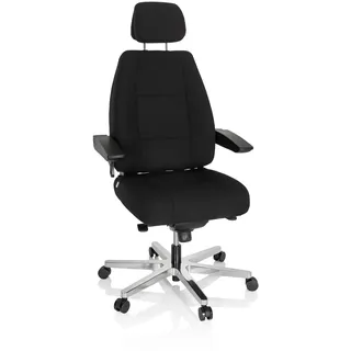 HJH Office 608916 Stoff Schwarz
