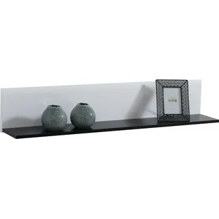 INOSIGN Trentino Wandregal 120 x 19,5 x 22 cm Schwarz-Weiß