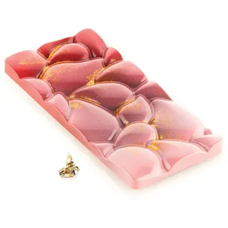 Silikomart | Goccia-T, Tritan Schokoladenform, 3 Kavitäten, Packung mit 10 Formen, Größe 150 x 70 mm h 8,3 mm Volumen 3 x 80 ml Tot. 240 ml