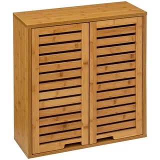 Bambusregal mit Regalböden für Badesaal, skandinavischer Stil zum Aufhängen Badschrank - 5five Simply Smart - Braun