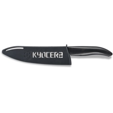 KYOCERA Klingenschutz BG-180 optimaler Messerschutz für Keramikmesser, Keramikklingen. Geeignet für Klingen von 16 - 18 cm Länge. Aus Kunststoff. Schwarz.