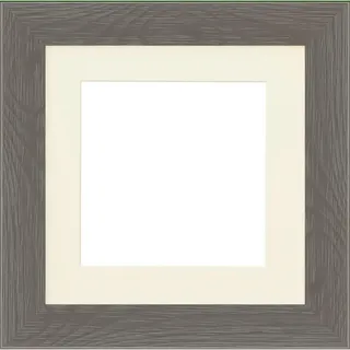 Rahmen , Taupe , Holz, Glas , Kiefer , quadratisch , 25.4 cm , Bilder & Rahmen, Bilderrahmen, Bilderrahmen & Fotorahmen