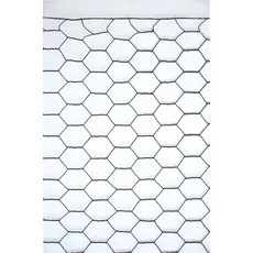 VERDELOOK Esaplast Maschendraht, kunststoffbeschichtet, 1 x 10 m, Maschenweite 25 mm, Draht 1,0