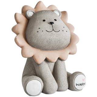 Spardosen für Kinder,Löwe Sparschwein Bruchsichere Harz Sparschwein Spardosen Groß für Jungen und Mädchen Süßes Geschenk für Geburtstage Neujahr Desktop Schreibtisch Ornament Spielfigur Dekoration