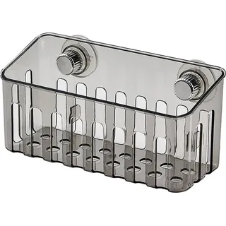 Spülbecken Schwamm Halter - ABS Saugnapf Spüle Caddy Organizer für Küchenarbeitsplatte - Schwamm, Seife, Geschirr Bürste, Scheuerschwamm, Spülbecken Caddy