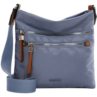 Umhängetasche EMILY & NOAH "Umhängetasche E&N Esther", Damen, Gr. B/H/T: 29cm x 22cm x 4cm 0, blau (crystal blau 536), Polyester, Taschen Umhängetasche