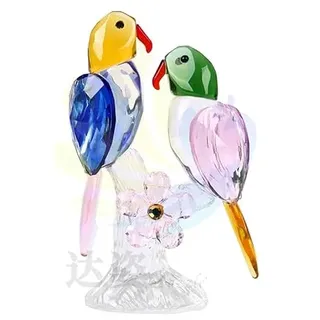 Elegante Kristall-Vogel-Figuren, Glas, Briefbeschwerer, Handwerk, Miniatur-Ornament, Kindergeschenk, Heim-Tisch, Hochzeitsdekoration