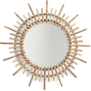 Childhome Rattan Fondi Spiegel 60 cm - Braun