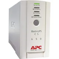 APC Back-UPS CS - BK650EI - Unterbrechungsfreie Stromversorg 650VA (4 Ausgänge IEC, Überspannungsschutz)