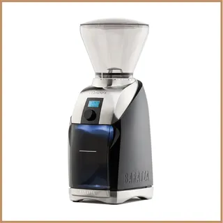Baratza Virtuoso+ Kaffeemühle, Schwarz | Elektrische Kaffeemühle, Konisches Mahlwerk, Timer und Beleuchtung, Robust, Stilvoll und Kompakt, Einfach zu transportieren