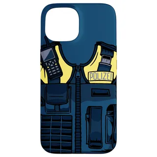 Lustige Polizei | Polizei Uniform Polizist Polizeibeamter Hülle für iPhone 15