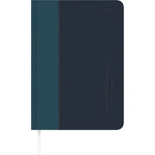 Zettler Buchkalender Premium Water türkis-blau A5 2027