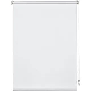 GARDINIA Klemmrollo Uni 60 x 150 cm Weiß