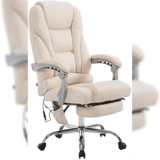 CLP Pacific Kunstleder mit Massagefunktion V2 creme