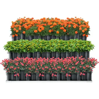 [en.casa] Renswoude 118 x 118 x 60 cm Anthrazitgrau