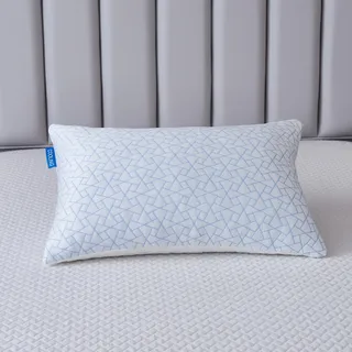 Flanhorest Memory Foam Seitenschläferkissen - 130x43cm Langes Kissen, 2kg Memory Schaum gefülltes Weiches Schwangerschaftskissen, Schlafkissen & Stillkissen für Seitenschläfer (blau, Standard)