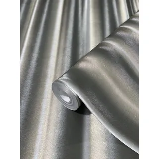 Glööckler Vliestapete Imperial Welle Anthrazitmetallic