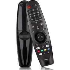 Mokeum Universal Sprachfernbedienung für LG Smart TV, Ersatz LG Magic Fernbedienung kompatibel mit allen LG TV-Modellen mit Sprach- und Zeigerfunktion