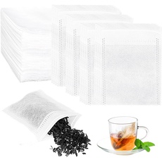 AiQInu Teefilter Papier für Losen Tee, Filterbeutel Tee 150Pcs, Teebeutel Zum Selbstbefüllen, Tea Paper Filter