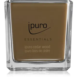 ípuro Essentials Cedar Wood Duftkerze 125 g