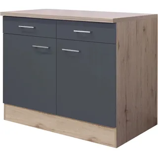 Flex-Well Unterschrank Morena 100 x 85 x 60 cm Grau