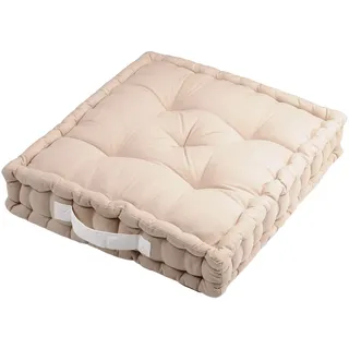 Stof Duo Bodenkissen 45 x 45 cm Beige