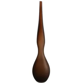 Glasvase Smoke Amber Deko-Objekt braun 63 cm