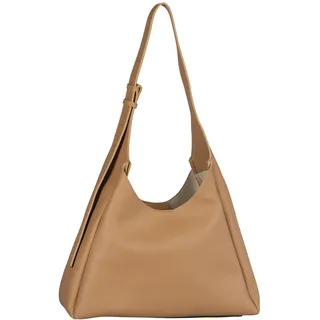 TOM TAILOR Denim Jessie Damen Hobo Bag Schultertasche Mittelgroß Braun