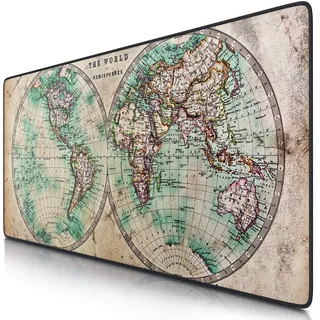 CSL - XXL Mauspad 900 x 400 - Office Mousepad Tischunterlage – präzise Maussteuerung verbessert Geschwindigkeit und Präzission - Stabiler Halt – waschbar – Schreibtischunterlage für Büro und Zuhause