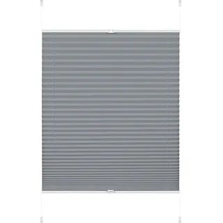 GARDINIA Plissee Greta, Rauchblau, 70 x 130 cm