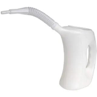 Sealey J5F Messbecher mit flexiblem Auslauf 5L, Weiß, Polyethylen (PE), 5 Liter, 0.42 kg