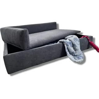Skraut Home - Schlafsofa Duque, 71x42x24cm, für kleine oder mittelgroße Hunde – Schlafsofa für Haustiere, Hunde oder Katzen, spezieller und strapazierfähiger Stoff,Bequeme Rückenlehne