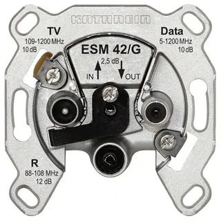 Kathrein BK-Modem-Steckdose 3fach ESM 42/G