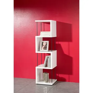 Mäusbacher Standregal 33 x 33 x 126 cm Weiß