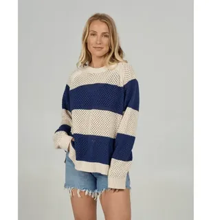 Salty Crew Signal Crew Pullover Blau XL