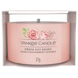 YANKEE CANDLE - Votive im Glas Frisch geschnittene Rosen Kerzen 37 g