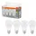 Osram LED-Birne 9W warmweiß 4 St