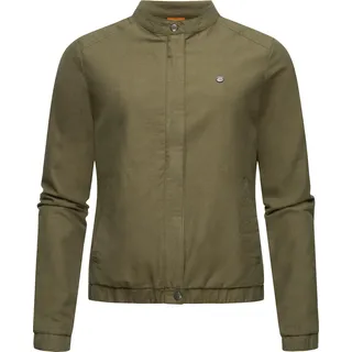 Ragwear Damen Jacke, Malawi Linen M grün