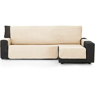 Martina Home Chaiselongue-Abdeckung Milano 200, beige