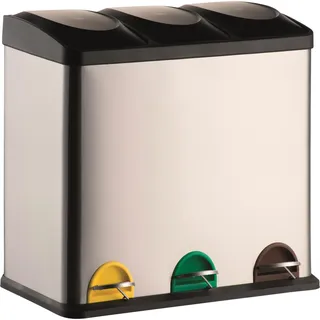 MSV Mülltrennsystem 60 l Silber