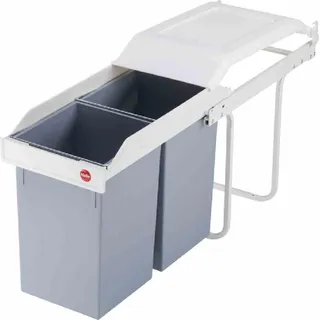 Hailo 176829 Ersatz-Inneneimer eckig grau, 15 l für Multi-Box - Grau