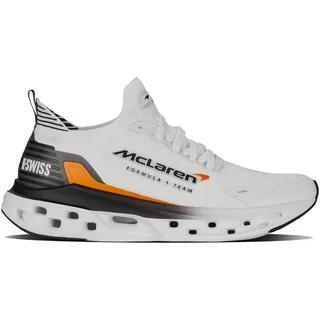 Kswiss Men's Impls Trnr X Mclaren,Wht/Blk/Papaya,47EU