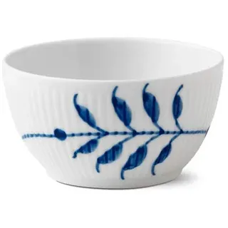 Royal Copenhagen Blue Fluted Mega Zuckerschale aus Porzellan in der Farbe Blau-Weiß 10cl, Handbemalt, 1017342