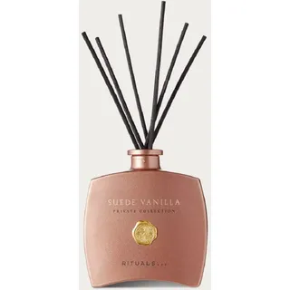 RITUALS Suede Vanilla Mini-Duftstäbchen, luxuriöse Keramik Duftstäbchen, 50 ml, für kleine Räume, 6 Wochen Laufzeit, Brown