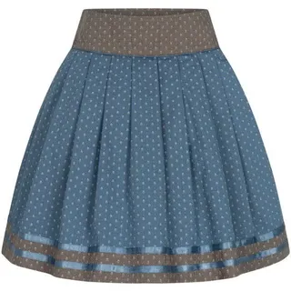 Nübler Dirndl "Trachtenrock Gerlinde", blau