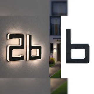 Paulmann Solar LED Hausnummernleuchte Buchstabe B