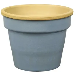 Blumentopf Lafiora Ton Ø 34 cm 34 x 34 x 26,5 cm blau