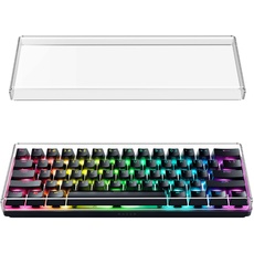 Geekria Premium Acryl Tastatur Staubschutz für 60% kompakte 61 Tasten Tastatur kompatibel mit Razer Huntsman Mini 60% Gaming, RK ROYAL KLUDGE RK61 Tastatur