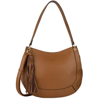 Gabor Aki Schultertasche 33 cm cognac