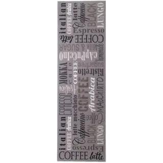 Primaflor Primaflor-Ideen in Textil Küchenläufer »COFFEE, Made in Belgium« rechteckig 6,5 mm Höhe mit Schriftzug, Größe 50x150 cm, rutschhemmend, waschbar, Küche,